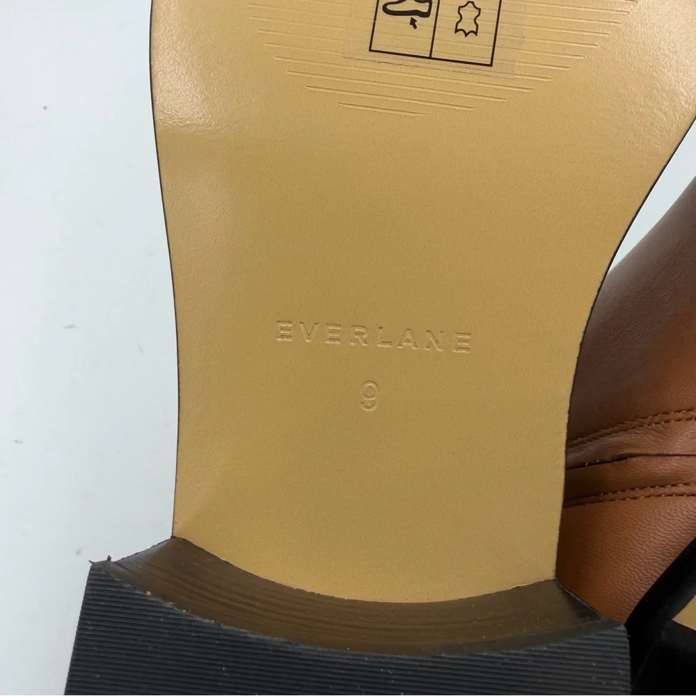 NEW Everlane Desert Tan Leather The‎ City Boot in Size 9